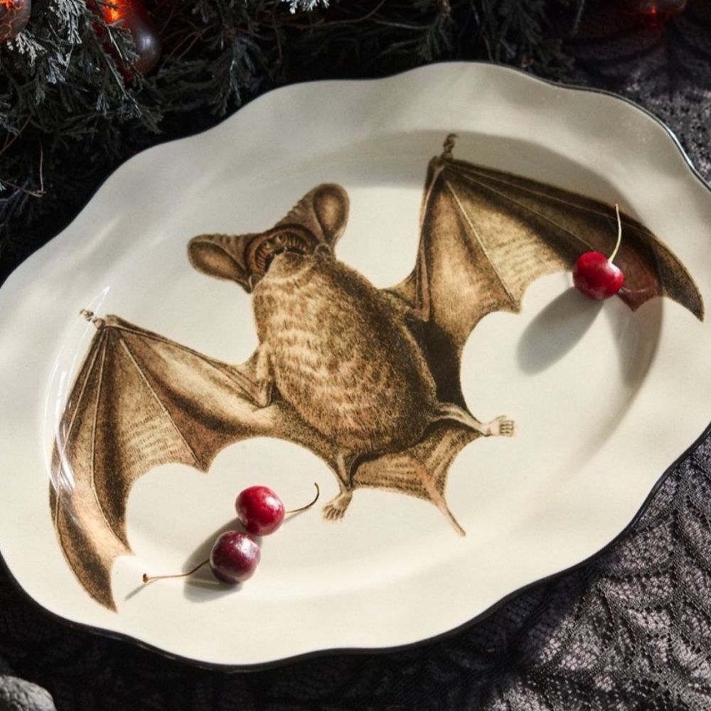 LAST ONE ✨Anthropologie Bat Stoneware Serving Platter